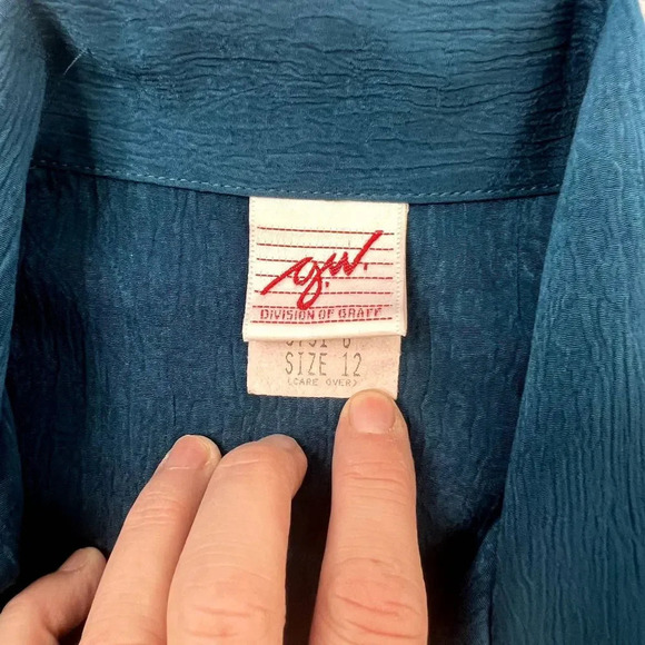 GW Division of Graff Vintage 2 Piece Short Suit Size 12 - Picture 12 of 14